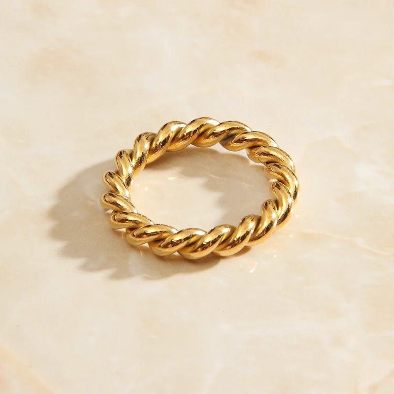 Xmas Gift Gold Plated /Stainless_Steel Color Size 6 7 8 Maiden Knuckle Rings Circular Prices in Euros Engagement Jewelry