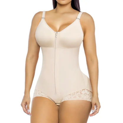 YIANNA Overbust Fajas Colombianas Shapewear for Women Tummy Control Brief Shaper Girdles Compression Garment Compression Tummy Tuck High Compression Faja