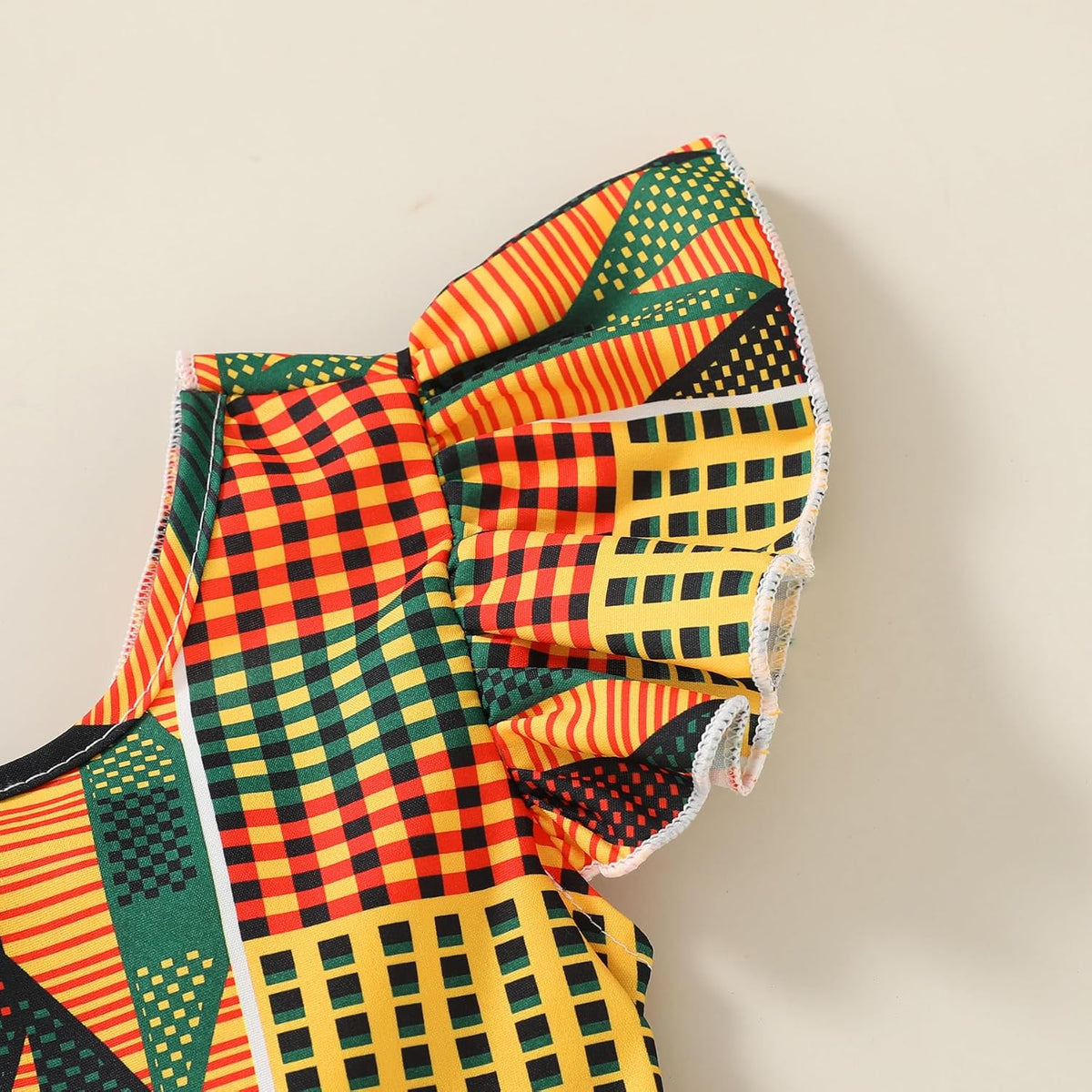 African Baby Clothes Girl Dashiki Ankara Outfit Set