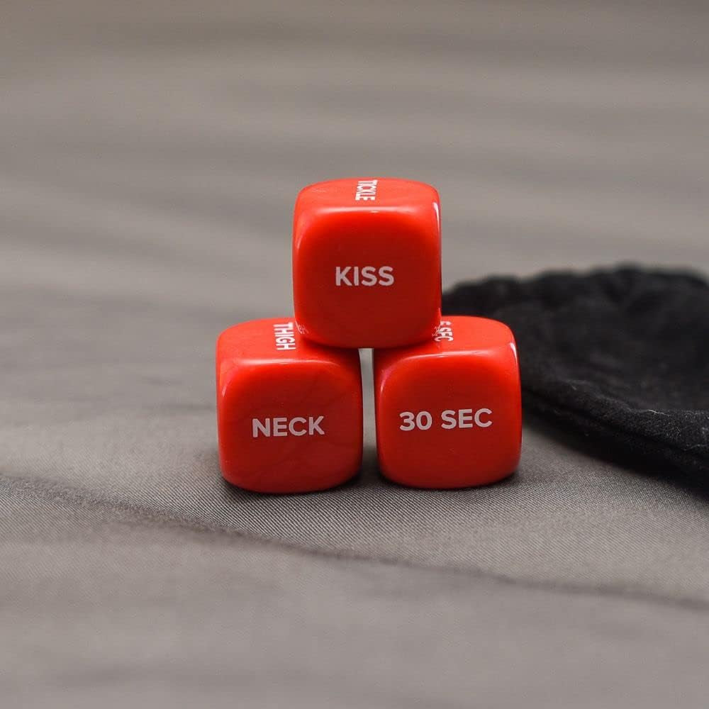 Romantic Adventure Dice Set (Three Dice)
