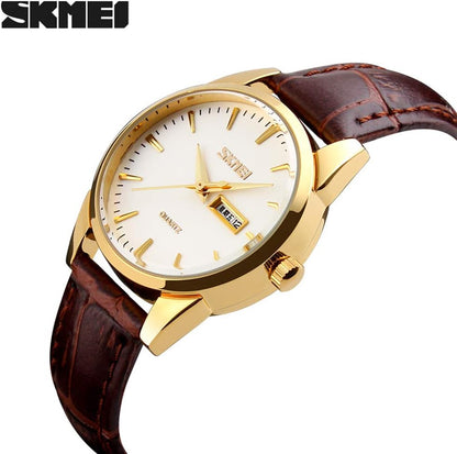 Women'S Watches for Ladies Female Black Leather Band Waterproof Fashion Casual Simple Dress Analog Day Date Business Light Wrist Watch