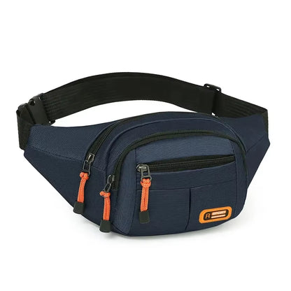 Multifunctional Oxford Waterproof Waist Bag - Large Capacity Fanny Pack for Men & Women, Durable Unisex Riñoneras Para Hombre