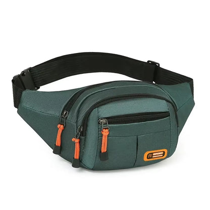 Multifunctional Oxford Waterproof Waist Bag - Large Capacity Fanny Pack for Men & Women, Durable Unisex Riñoneras Para Hombre