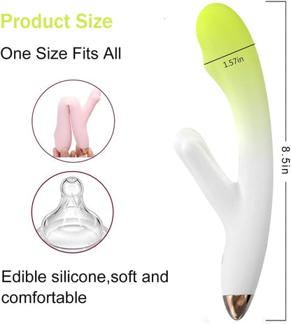 Adult Sex Tools for Women Today Rabbit Vibrator Best Pleasure Toy Set 8 Vibration Modes for Women Silent Silicone Vibrator Realistic Handheld for Her