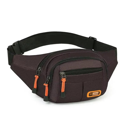 Multifunctional Oxford Waterproof Waist Bag - Large Capacity Fanny Pack for Men & Women, Durable Unisex Riñoneras Para Hombre