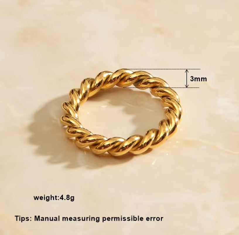 Xmas Gift Gold Plated /Stainless_Steel Color Size 6 7 8 Maiden Knuckle Rings Circular Prices in Euros Engagement Jewelry