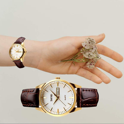 Women'S Watches for Ladies Female Black Leather Band Waterproof Fashion Casual Simple Dress Analog Day Date Business Light Wrist Watch