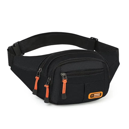 Multifunctional Oxford Waterproof Waist Bag - Large Capacity Fanny Pack for Men & Women, Durable Unisex Riñoneras Para Hombre